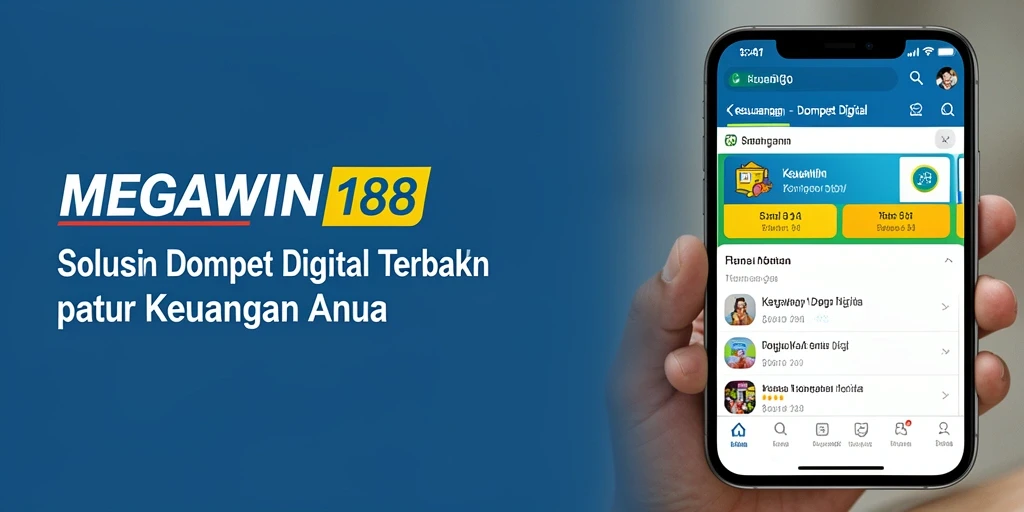 Antarmuka MEGAWIN188 yang user-friendly untuk Dompet Digital.